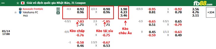 fb88-bảng kèo trận đấu Kawasaki Frontale vs Yokohama FC