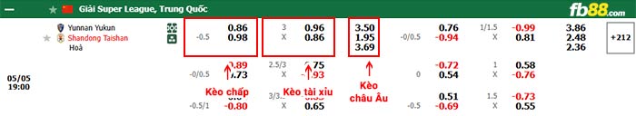 fb88-bảng kèo trận đấu Yunnan Yukun vs Shandong Taishan