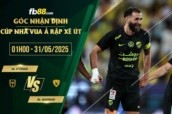fb88-soi kèo Al Ittihad vs Al Qadsiah