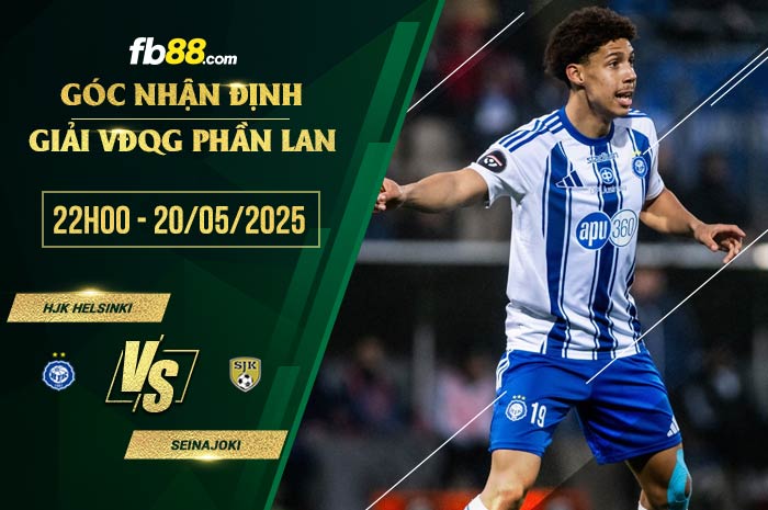 fb88-soi kèo HJK Helsinki vs Seinajoki