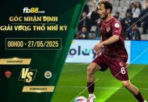 fb88-soi kèo Hatayspor vs Fenerbahce