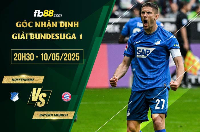 fb88-soi kèo Hoffenheim vs Bayern Munich