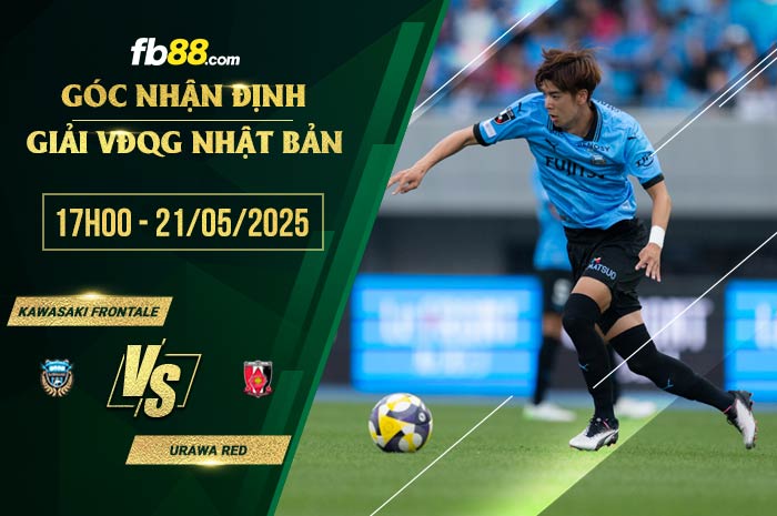 fb88-soi kèo Kawasaki Frontale vs Urawa Red