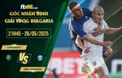 fb88-soi kèo Ludogorets vs Arda Kardzhali