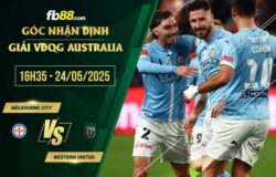 fb88-soi kèo Melbourne City vs Western United