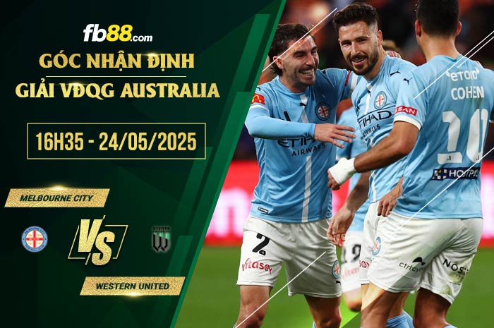 fb88-soi kèo Melbourne City vs Western United