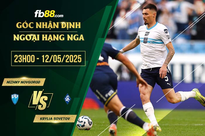 fb8-soi kèo Nizhny Novgorod vs Krylia Sovetov