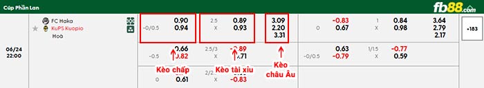 fb88-bảng kèo trận đấu Haka vs KuPS