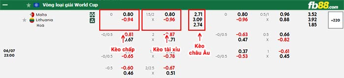 fb88-bảng kèo trận đấu Malta vs Lithuania