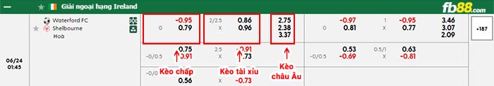fb88-bảng kèo trận đấu Waterford vs Shelbourne