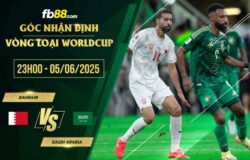 fb88-soi kèo Bahrain vs Saudi Arabia