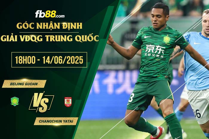 fb88-thông số trận đấu Beijing Guoan vs Changchun YaTai