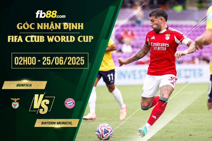 fb88-soi kèo Benfica vs Bayern Munich,
