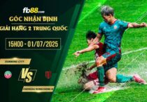 fb88-soi kèo Kunming City vs Chengdu Rongcheng B