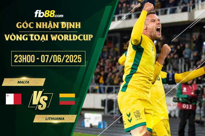 fb88-soi kèo Malta vs Lithuania