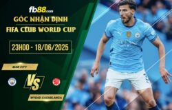 fb88-soi kèo Man City vs Wydad Casablanca