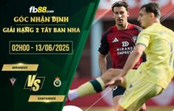fb88-soi kèo Mirandes vs Santander
