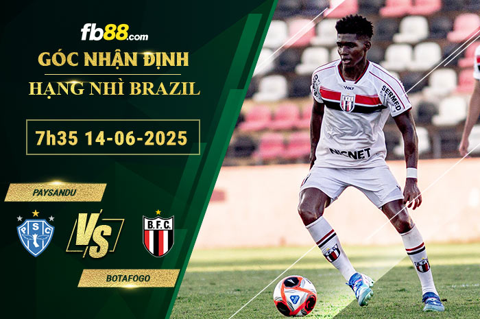 fb88-soi-keo-tran-dau-Paysandu-vs-Botafogo-14-06-2025