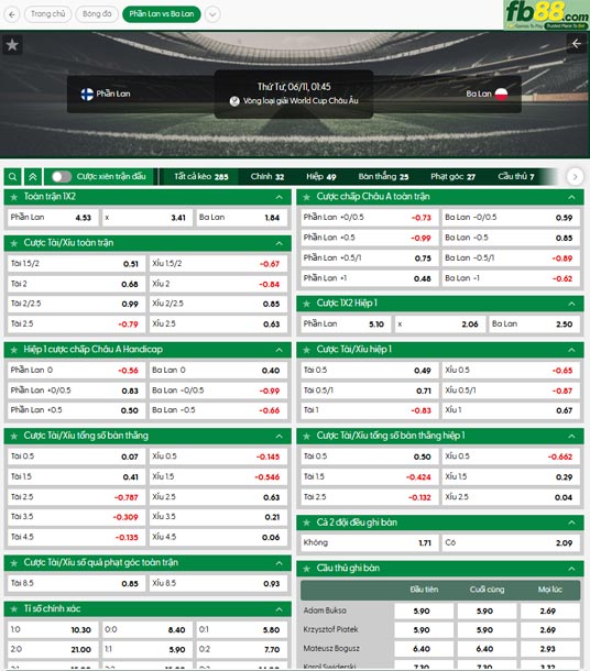 fb88-ty-le-tran-dau-Phan-Lan-vs-Ba-Lan-11-06-2025