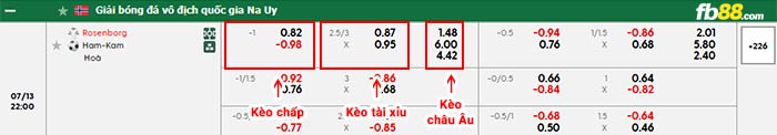 fb88-bảng kèo trận đấu Rosenborg vs Hamarkameratene