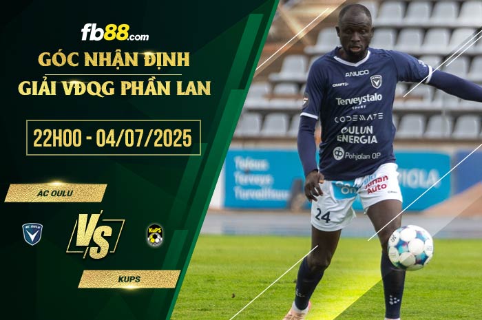fb88-soi kèo AC Oulu vs KuPS