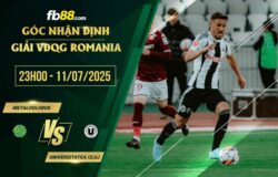 fb88-soi kèo Metaloglobus vs Universitatea Cluj