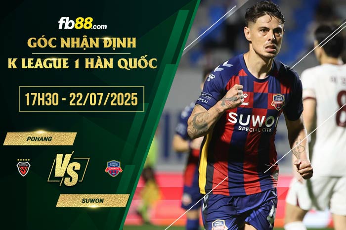 fb88-soi kèo Pohang vs Suwon