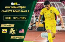 fb88-soi kèo U23 Brunei vs U23 Malaysia