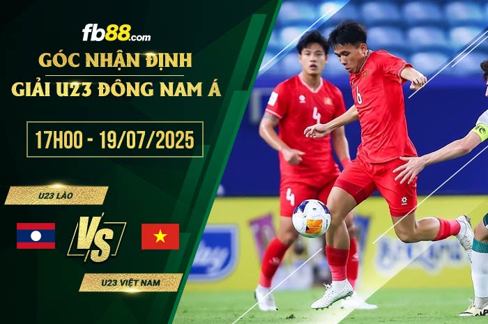 fb88-soi kèo U23 Lào vs U23 Việt Nam