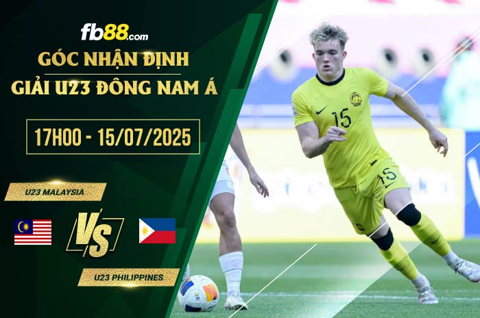 fb88-soi kèo U23 Malaysia vs U23 Philippines