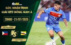 fb88-chi tiết kèo trận đấu U23 Philippines vs U23 Brunei