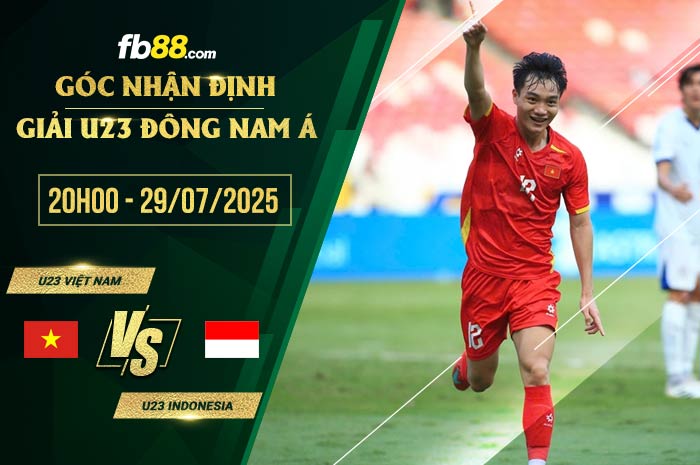 fb88-soi kèo U23 Việt Nam vs U23 Indonesia
