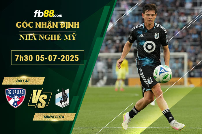 fb88-soi-keo-tran-dau-Dallas-vs-Minnesota-05-07-2025