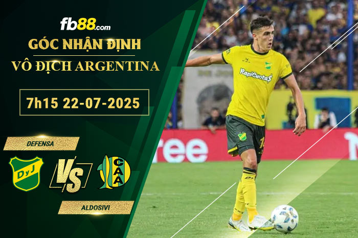 fb88-soi-keo-tran-dau-Defensa-vs-Aldosivi-22-07-2025