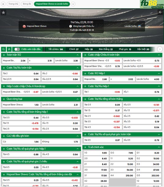 fb88-ty-le-tran-dau-Hapoel-Beer-Sheva-vs-Levski-Sofia-18-07-2025