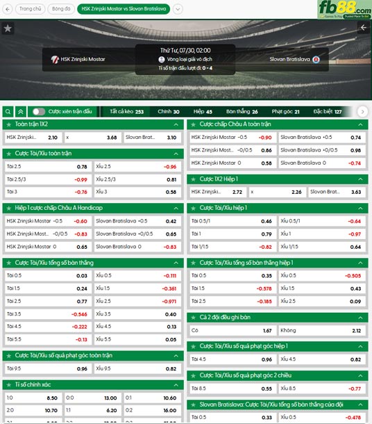 fb88-ty-le-tran-dau-Zrinjski-Mostar-vs-Slovan-Bratislava-30-07-2025