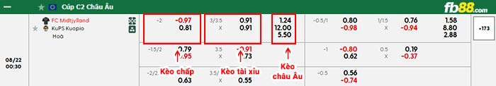 fb88-bảng kèo trận đấu Midtjylland vs KuPS