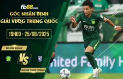 fb88-soi kèo Beijing Guoan vs Wuhan Three Towns
