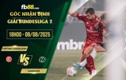 fb88-soi kèo Fortuna Dusseldorf vs Hannover
