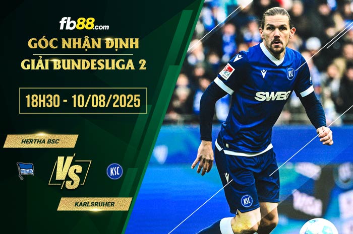 fb88-soi kèo Hertha BSC vs Karlsruher