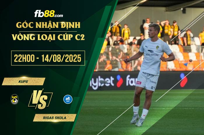 fb88-soi kèo KuPS vs Rigas Skola