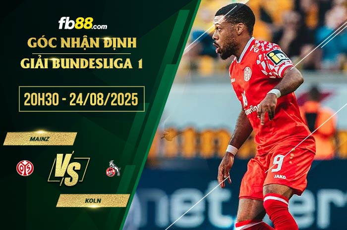 fb88-soi kèo Mainz vs Koln