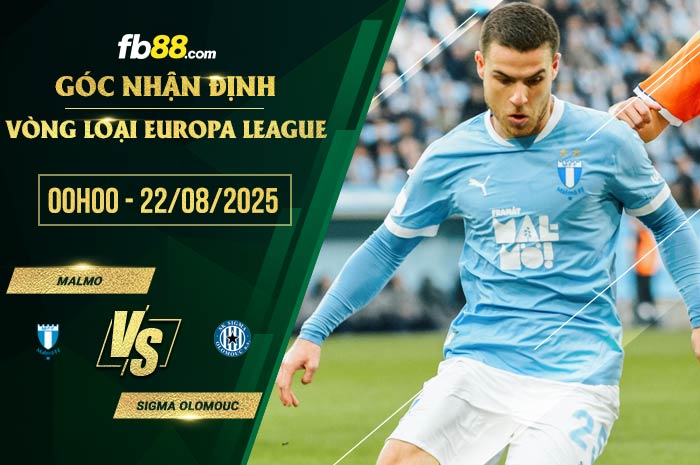 fb88-soi kèo Malmo vs Sigma Olomouc