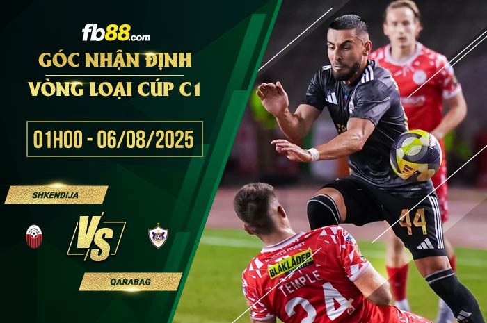 fb88-soi kèo Shkendija vs Qarabag