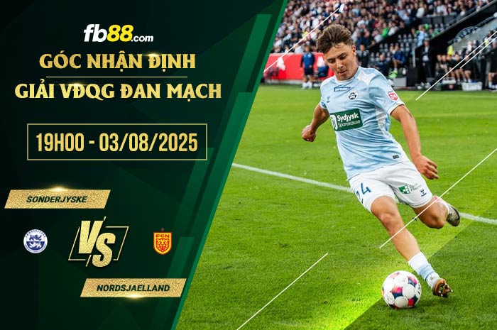 fb88-soi kèo Sonderjyske vs Nordsjaelland
