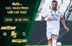 fb88-soi kèo Spezia vs Sampdoria