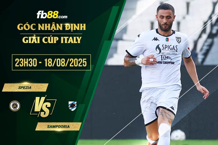 fb88-soi kèo Spezia vs Sampdoria
