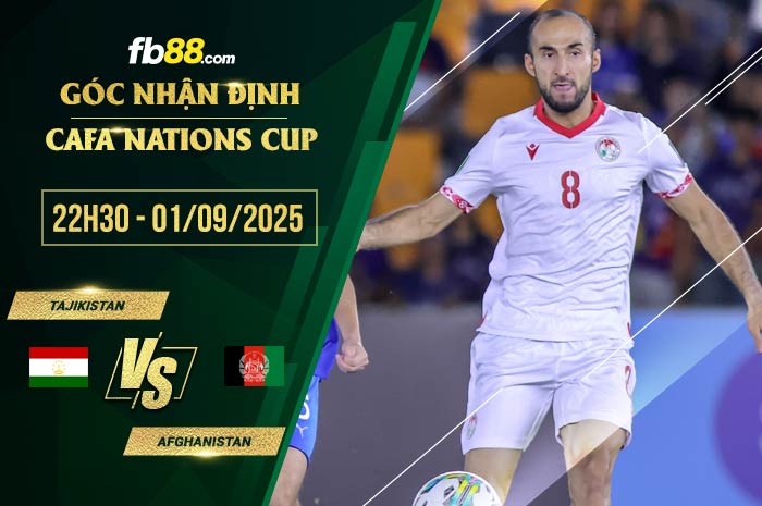 fb88-soi kèo Tajikistan vs Afghanistan