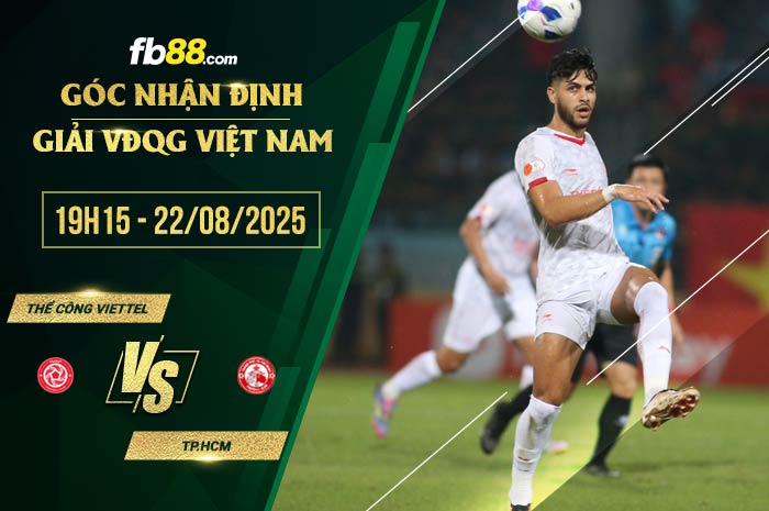 fb88-soi kèo Thể Công Viettel vs TP.HCM
