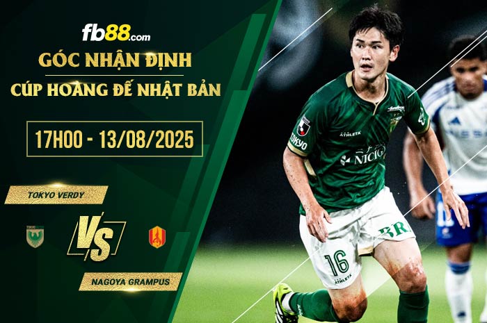 fb88-soi kèo Tokyo Verdy vs Nagoya Grampus